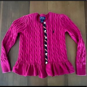 Cute Punk Polo by Ralph Lauren button down sweater.